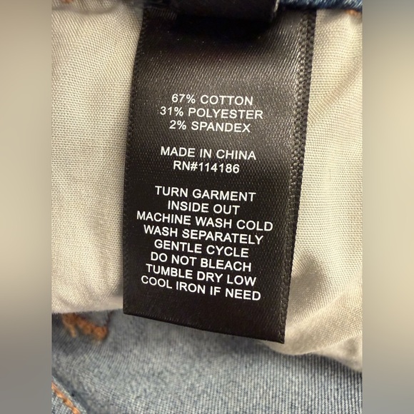 FRYE Classic Straight Leg Jeans Dark Wash Denim Size 4 / 27 - Picture 5 of 10